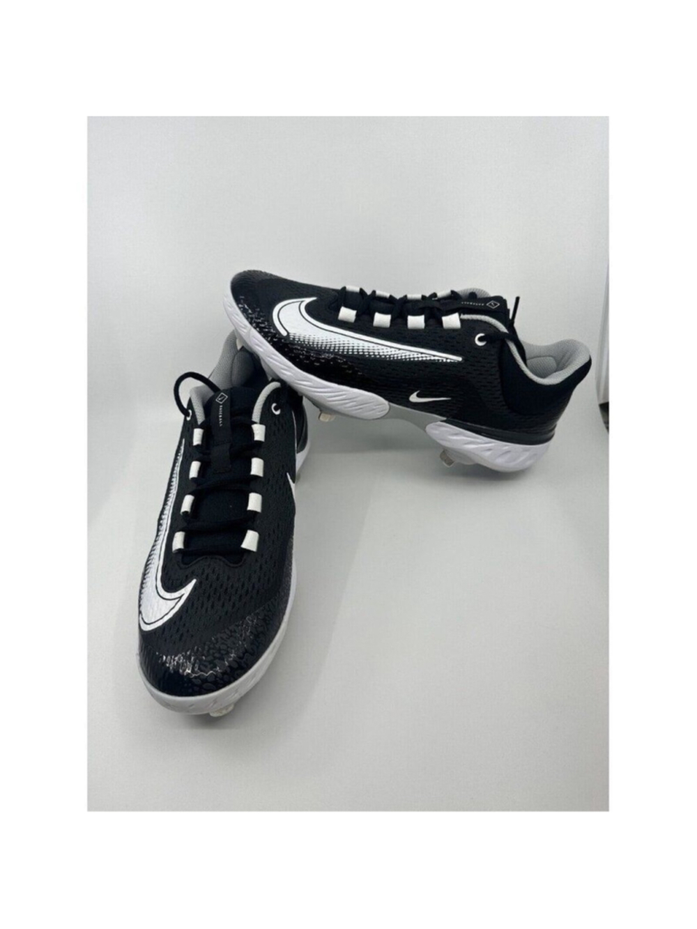 Nike Alpha Huarache Elite 4 Low DJ6521-011 Metal Baseball Cleats Men's Size 9